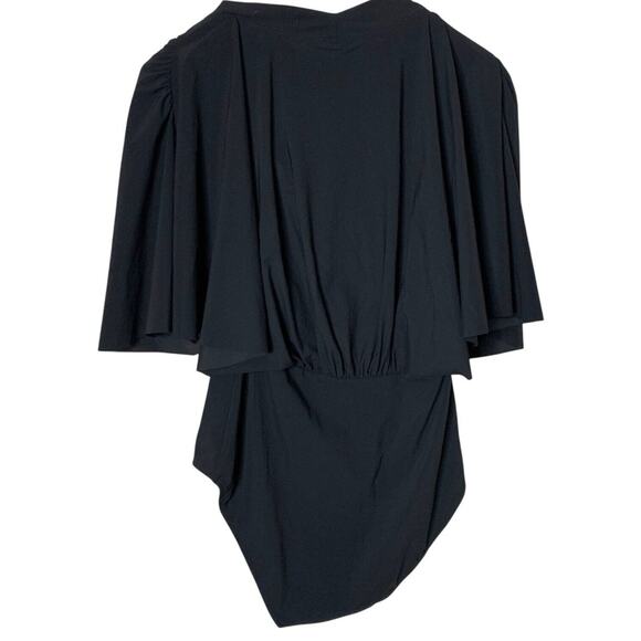 Gottex One Piece NWT Women's Medium Modest One Piece Black Pool Side Vacation - Picture 2 of 8